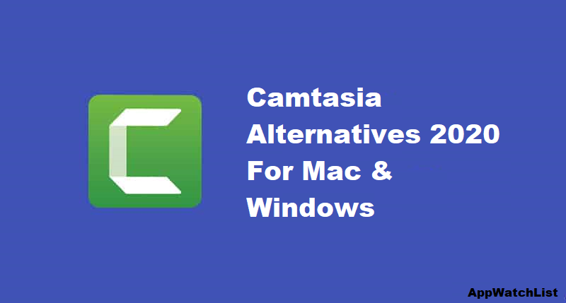 alternatives to camtasia for mac